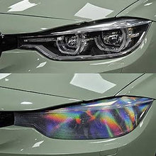 Holographic Honeycomb Headlights / Tail Lights Tint Film