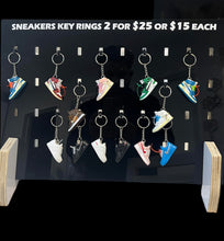 Mini Sneaker 3D Keyring *Many Styles*