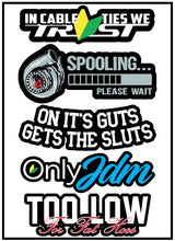 A4 Sticker SHEET 4 Different Style Available