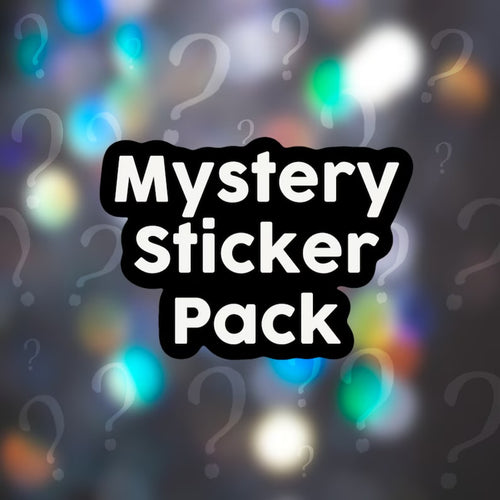 Mystery Sticker Pack 10 Stickers for $20