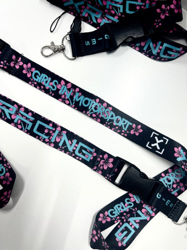 GIMS x XRacing Lanyards - Girls In Motorsports x XRacing