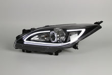 Mazda 3 MPS Black Head Lights 3d Drl Led Projector Headlights For 2009 - 2013