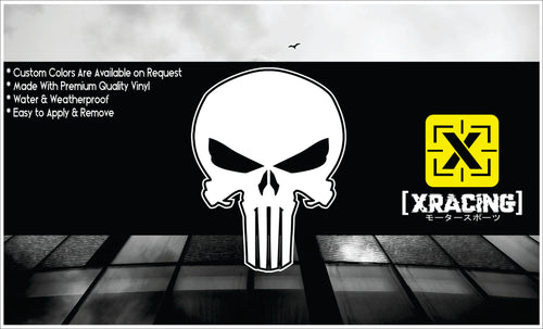 JDM STICKER EVIL SKULL CAR STICKER #128