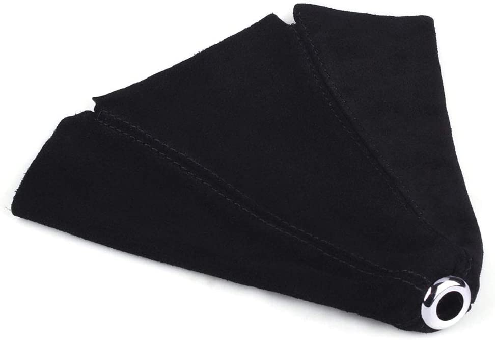 Black Suede Leather  Boot with Black Stitch Manual or Auto *Universal *