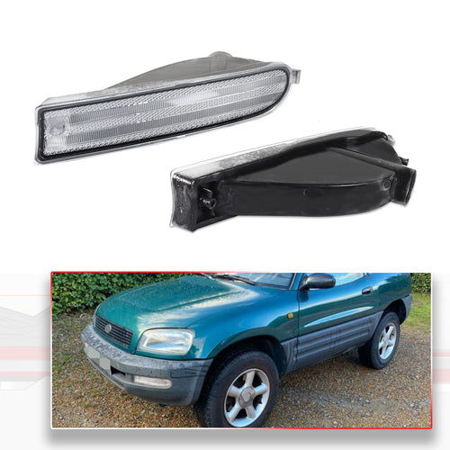 Toyota Rav4 1994 -1997 Crystal Clear Bumper Lights