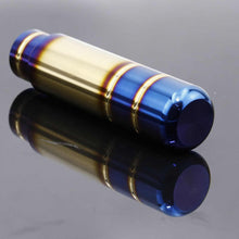 Jdm Gear Knob Universal Fitment Titanium Blue / Gold