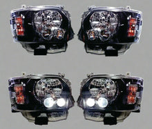 Toyota Hiace Crystal Black Projector H.I.D Head Lights  2014 - Current