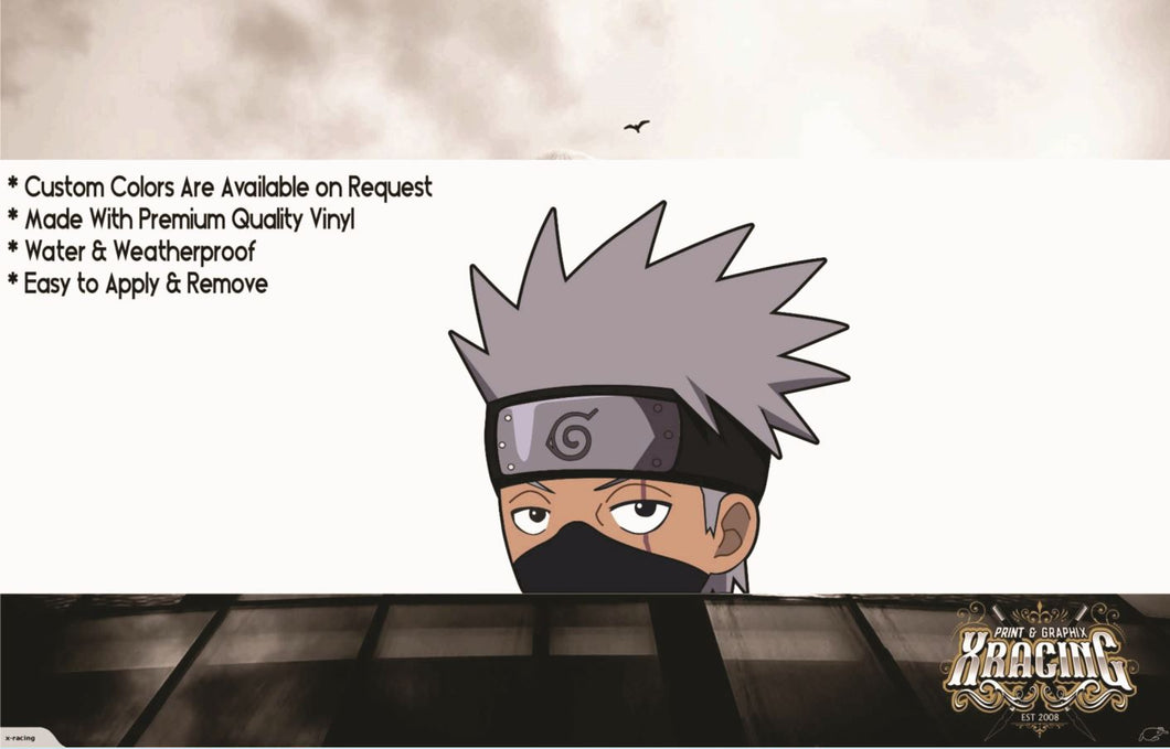 JDM ANIME PEEKING SLAP STICKER DECAL [XRACING] #405