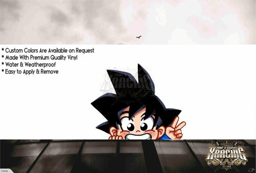 JDM ANIME PEEKING SLAP STICKER DECAL [XRACING] #408