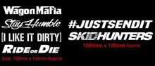Car Window Banner JDM / SHOW / DRIFT