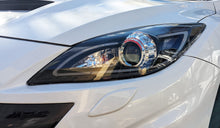 Mazda 3 MPS Black Head Lights 3d Drl Led Projector Headlights For 2009 - 2013
