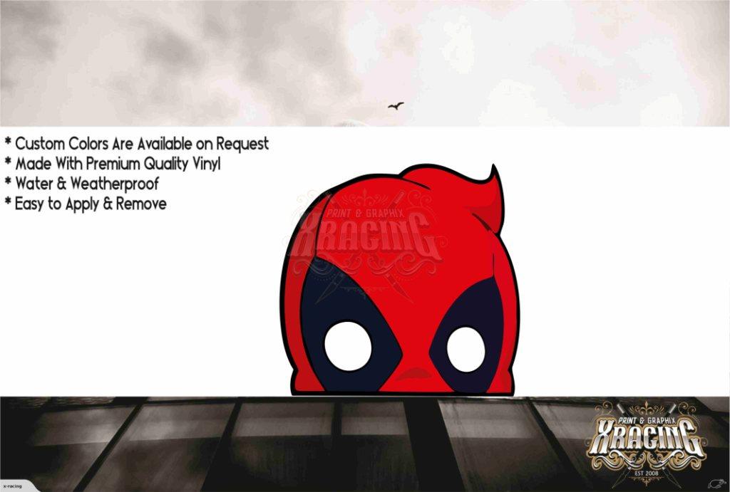 JDM ANIME PEEKING POOL SLAP CAR STICKER DECAL [XRACING]  #407