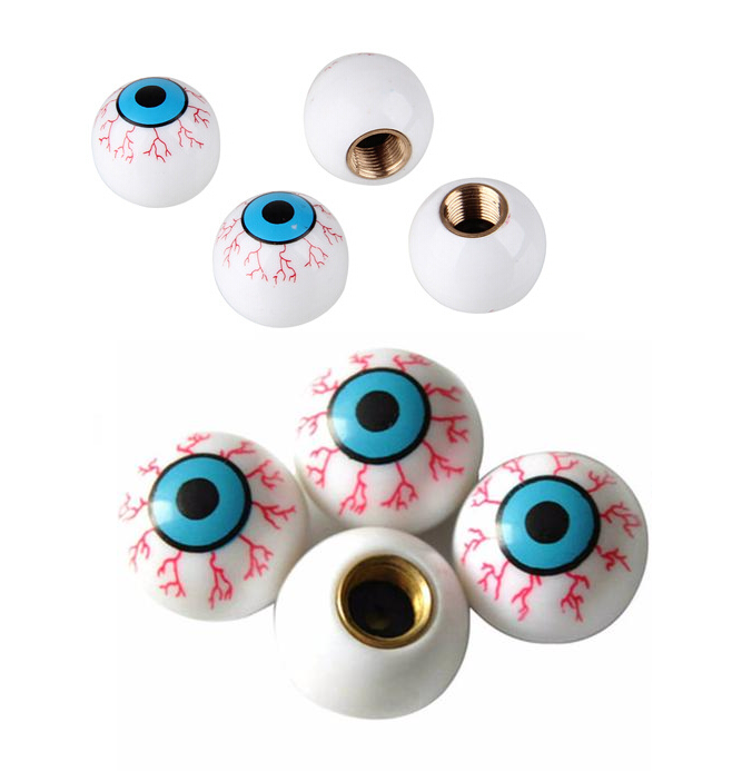 Ace of Spades / Eye Balls / Smiley Face  Air Valve Caps / Dust Caps