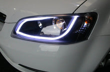 Holden Commodore 3d Drl Led Projector Headlights For 2006 - 2010 Ve Hsv Sv8 S1 Head Lights