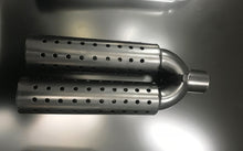 XRacing SHOTGUN / Boso Tail Pipes 2.5" with 2 x 3.5" Outlet