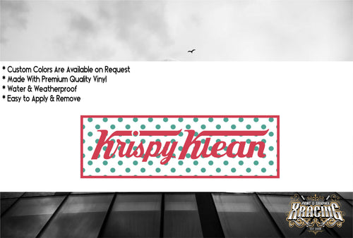 JDM SLAP KRISPY KLEAN JDM STICKER FUNNY CAR STICKER DECAL [XRACING] #108