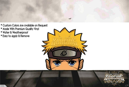 JDM ANIME PEEKING SLAP STICKER DECAL [XRACING] #413