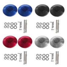 Push Button Quick Release Bonnet Pins Heavy Duty Billet  [XRACING]