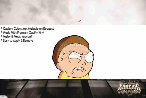 JDM ANIME PEEKING SLAP CAR STICKER DECAL [XRACING] #420