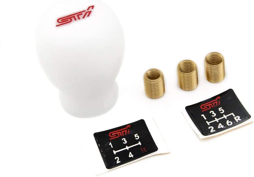 STI JDM Gear Knob SUBARU IMPREZA WRX - White OR Black