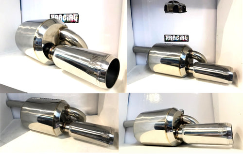 XRacing High Performance Twin loop Muffler 2.25