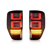 Ford Ranger Smoked Lens LED Tail lights  2012 - 2017  (PX2,PX3 )