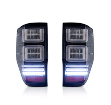 Ford Ranger Smoked Lens LED Tail lights  2012 - 2017  (PX2,PX3 )