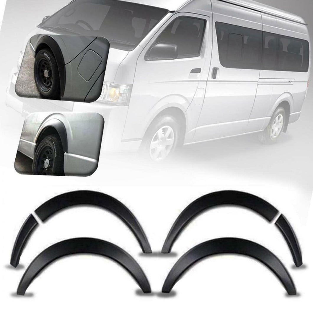 Toyota Hiace 2004 - 2018 Flares Set (6 Pieces)