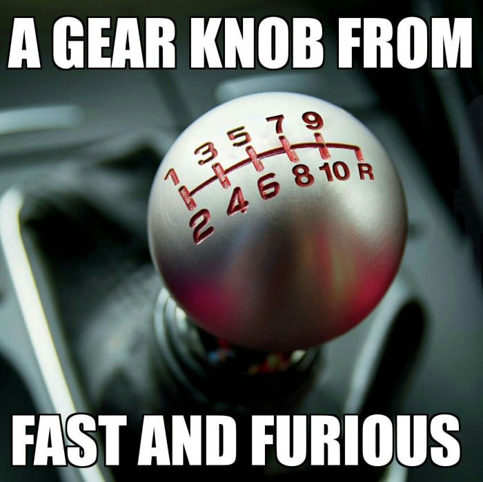 funny gear shift knobs Fast & Furious Universal 10 Speed Gear Knob Funny