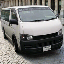 Toyota Hiace Crystal JDM Black Head Lights  2004 - 2010