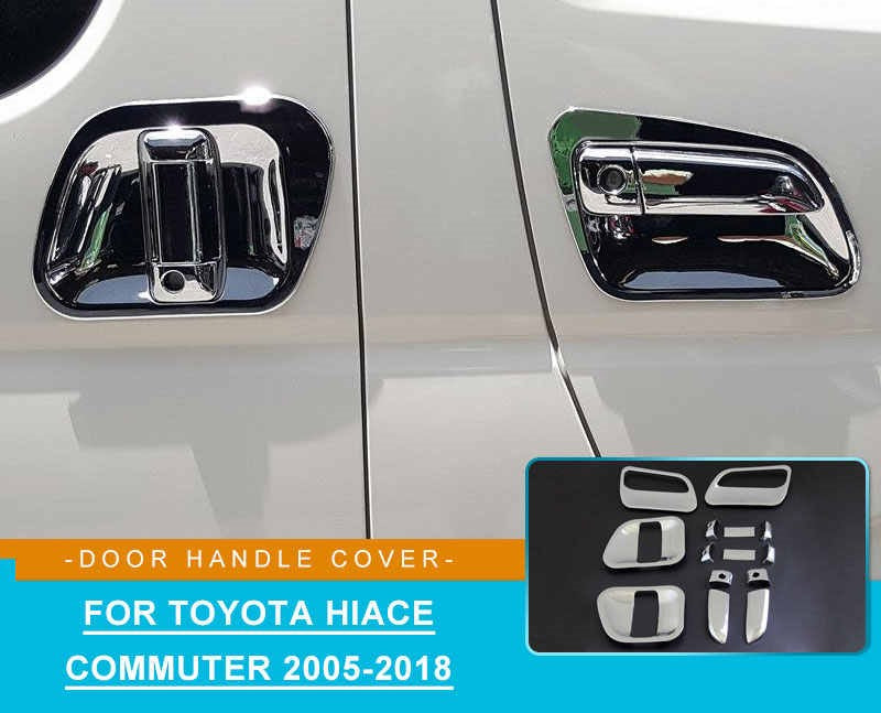 Chrome Handle Cover Kit for Toyota Hiace 2005 - 2019