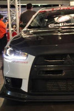 CCFL ANGEL EYES DRL LED HEAD LIGHTS HEADLIGHT 07-19 MITSUBISHI LANCER EVO X