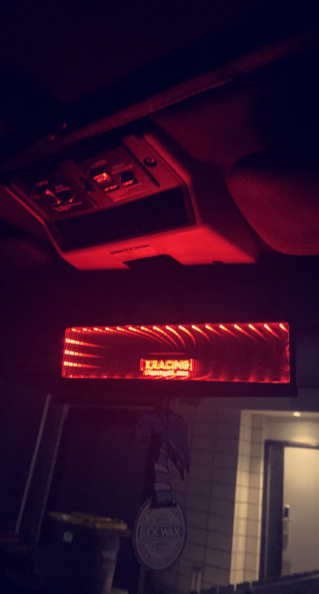 Infinity LED Rear View Mirror