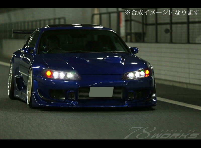 Nissan Silvia S15 200sx - COPLUS Dual LED Projector Head lights LED Indicators 1999-2002