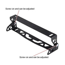 JDM Adjustable Tilt Car Number Plate Bracket *Black*