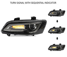 Holden Commodore VE Series 1 & 2  VE HSV SV6 SV8 DRL LED Projector Head Lights