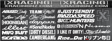 Car Window Banner JDM / SHOW / DRIFT