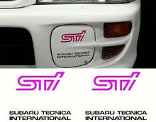 Technica International Front Fog Light Cover Stickers / Decals